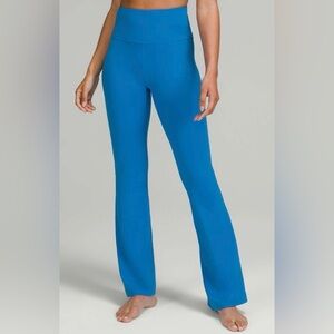 lululemon athletica Poolside Blue Flare Leggings